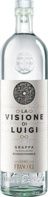 Luigi Francoli Grappa La Visione di Luigi, Italien, 40% Vol, 0,5 l - Bild 1