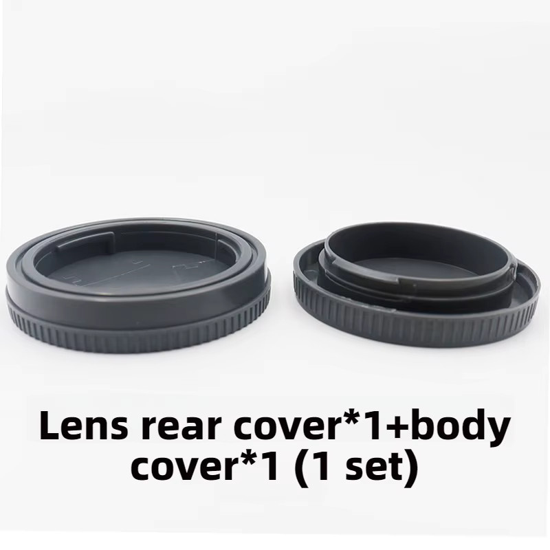 Sony E-Mount Gehäuse-Frontabdeckung und Kamera-Objektivdeckel-Set für NEX, A7, A6000 Serien - Bild 2