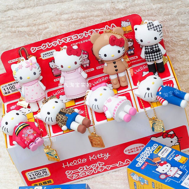 Sanrio Hello Kitty 50. Jubiläum Blind Box, Actionfigur, Puppe, Anhänger - Bild 1
