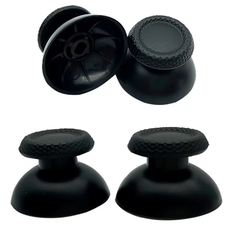 10 Stück 3D Analog Joystick Thumb-Stick Grip Caps Ersatz für Sony Dualsense 5 PS5 Controller in Schwarz - Bild 2