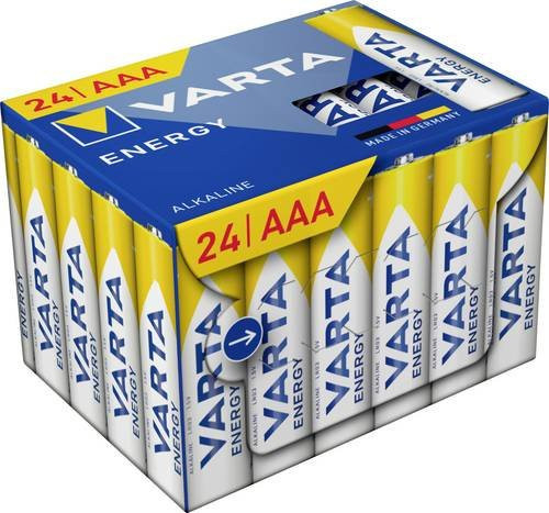 Varta Energy AAA Alkaline Batterien Micro, 24 Stück - Bild 1