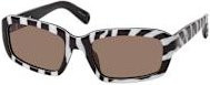 Jacquemus JAC 64 Sonnenbrille, Rechteckig, Vollrand, Kunststoff, Damen - Bild 1