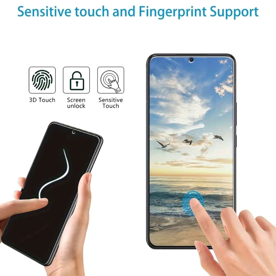 3er-Pack Ultra HD Displayschutzfolie aus gehärtetem Glas für Samsung Galaxy S25 S24 S23 S22 S21 Plus FE in Transparent - Bild 2