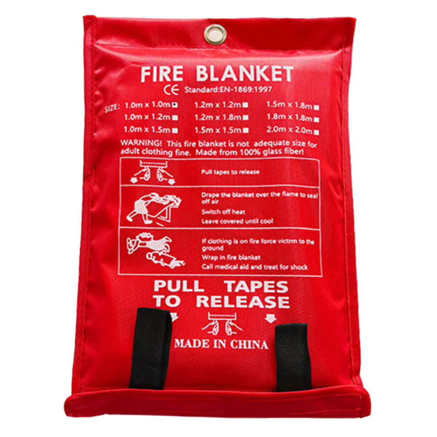 Flammhemmende Feuerlöschdecke aus Fiberglas für den Notfallschutz - Bild 2