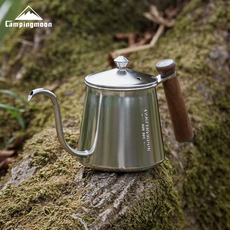 Campingmoon SW-3 Camping Outdoor Kochgeschirr-Set Edelstahl Wassertopf Silber - Bild 3