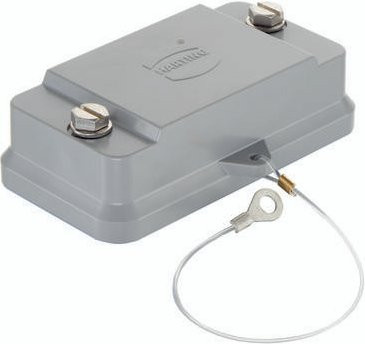 HARTING Abdeckkappe 09390105410 aus Kunststoff in Grau - Bild 1