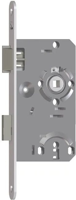 PROFI Einsteckschloss BB DIN Links in Silber, B/H: 235 x 120 mm - Bild 1