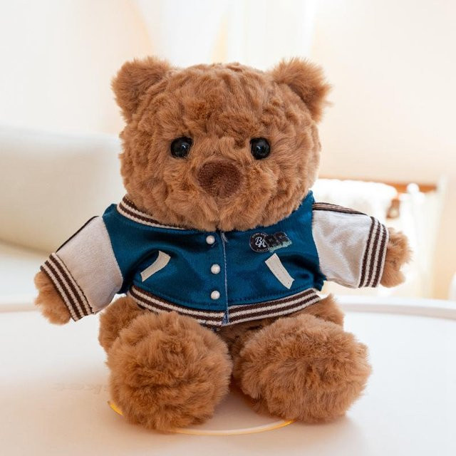 Binchi Fitness Bären-Stofftier, Kuscheltier, 14cm, ab 14 Jahren - Bild 1