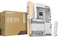 Gigabyte X870E AERO X3D WOOD Mainboard AM5 DDR5 mit Wi-Fi, Bluetooth und Ethernet in Silber - Bild 1