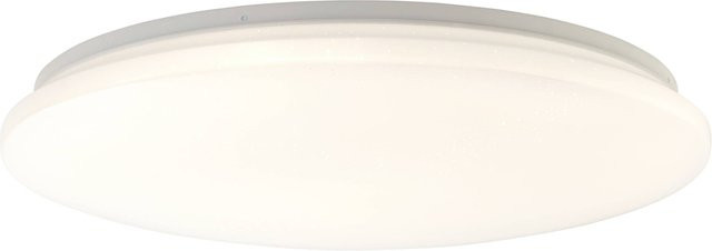Brilliant Deckenleuchte Farica G97141/05 in Weiß aus Kunststoff und Metall, dimmbar mit Fernbedienung und LED, B/H/T: 50 x 8 x 50 cm - Bild 1