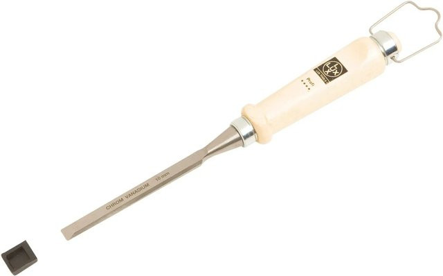 LUX-TOOLS Stechbeitel Comfort aus Chrom-Vanadium-Stahl für Holz, 10 mm - Bild 1