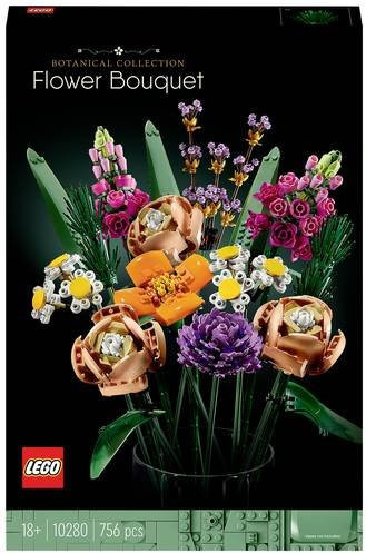 LEGO Icons Blumenstrauß 10280 Mehrfarbig Dekoratives LEGO Set für Erwachsene - Bild 1
