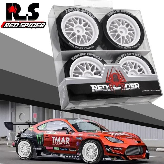 RSRed Spider 1/10 Tourenwagen-Reifen, Rennreifen - Bild 1