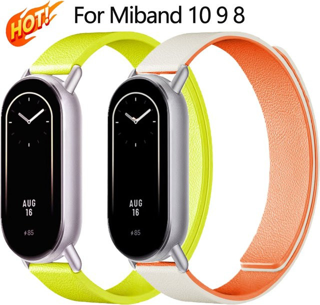 CAOWTAN Uhrenarmband Silikon, Lychee-Muster, Weiß - Bild 1