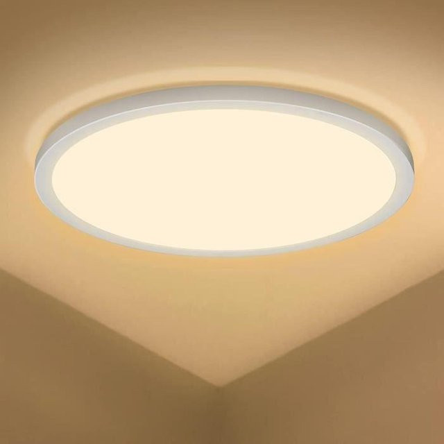 LED Deckenleuchte LEDYA modern, 24W, 1600LM, warmweißes Licht, 3000K, ultradünne Flush-Mount Ausführung - Bild 1