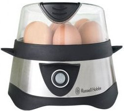 Russell Hobbs Stylo Eierkocher Edelstahl und Schwarz - Bild 1