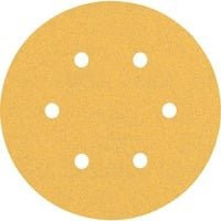 Bosch Expert C470 Exzenterschleifpapier gelocht Körnung 100 Durchmesser: 150 mm, 5 Stück - Bild 1
