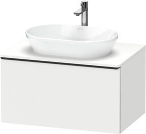 Duravit Waschtischunterschrank D-Neo, Wandhängend, Weiß Hochglanz, B/T/H: 80 x 55 x 45,9 cm - Bild 1