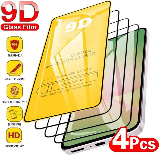Samsung Display Schutzfolie aus gehärtetem Glas, transparent, passend für A17 5G, A56, A55, A54, A16, A15, A14, A53, A13, A12, A07, A06, A05s, A52, A72, A73, A71, A51 - Bild 1