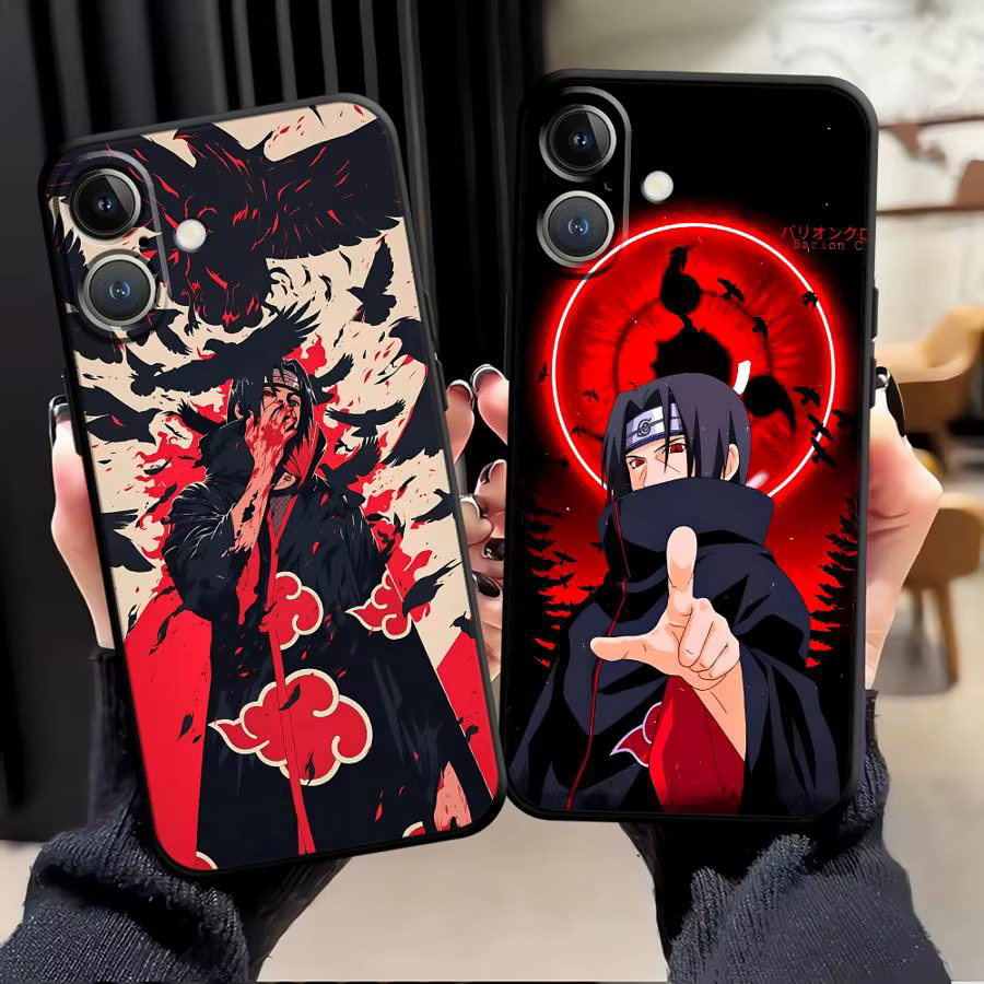 Weiche Handyhülle im Naruto Anime Design für iPhone Modelle in Schwarz und Multicolour - Bild 3