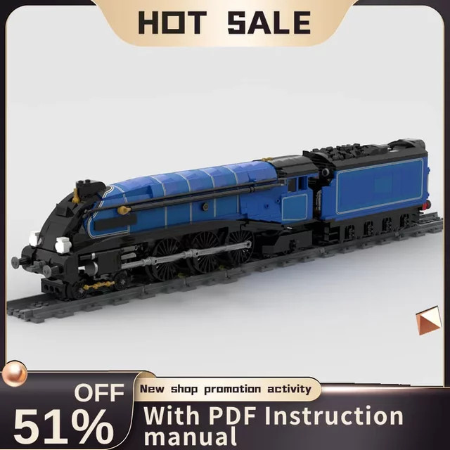 New City Lner A4 Br Blue Livery Modell, Fahrzeuge, Blau - Bild 1