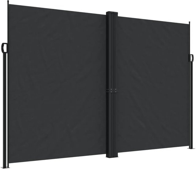 vidaXL Seitenmarkise ausziehbar Schwarz B/H: 600 x 220 cm - Bild 1