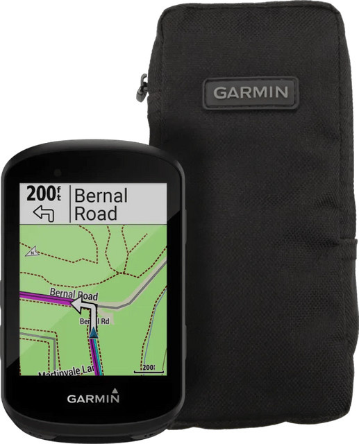 Garmin Edge Explore 2 GPS Radcomputer mit Textilhülle in Schwarz - Bild 1