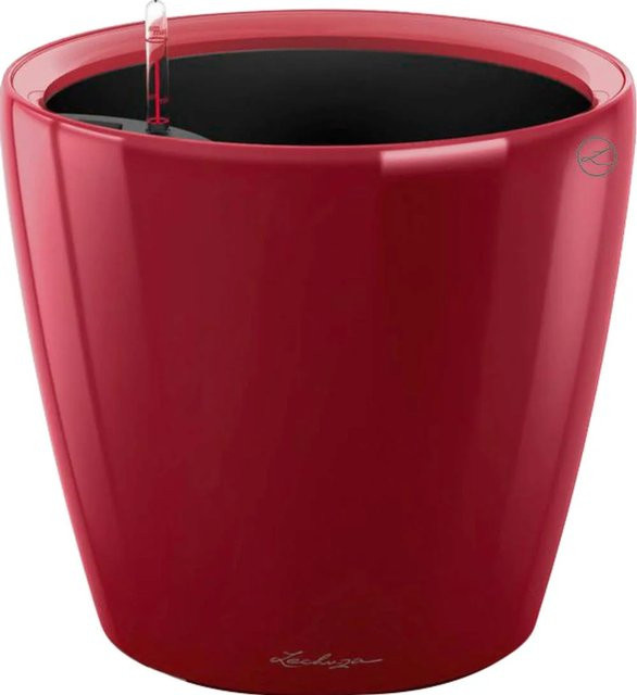 Lechuza Pflanzgefäß Classico Premium LS in Scarlet Rot hochglanz, Durchmesser: 35 cm, Höhe: 32 cm - Bild 1