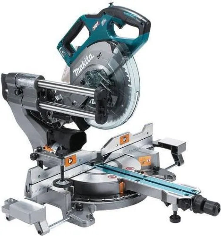 Makita Akku-Kapp- und Gehrungssäge LS002GZ01 XGT 40V mit Funk-Adapter 216mm - Bild 2