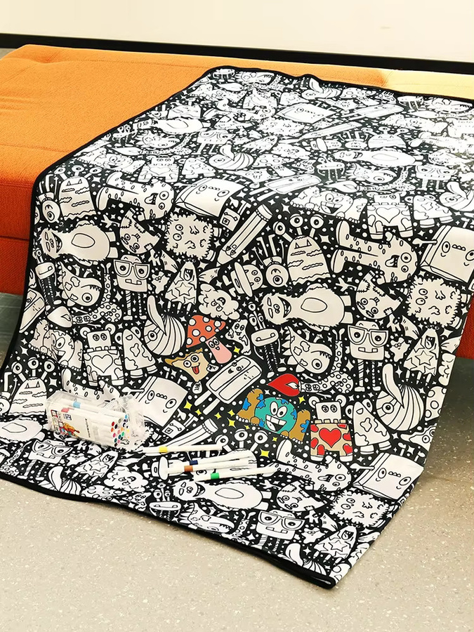 DIY Maldecke mit 24 Farbstiften für Erwachsene zur kreativen Gestaltung und zum Stressabbau - Bild 7