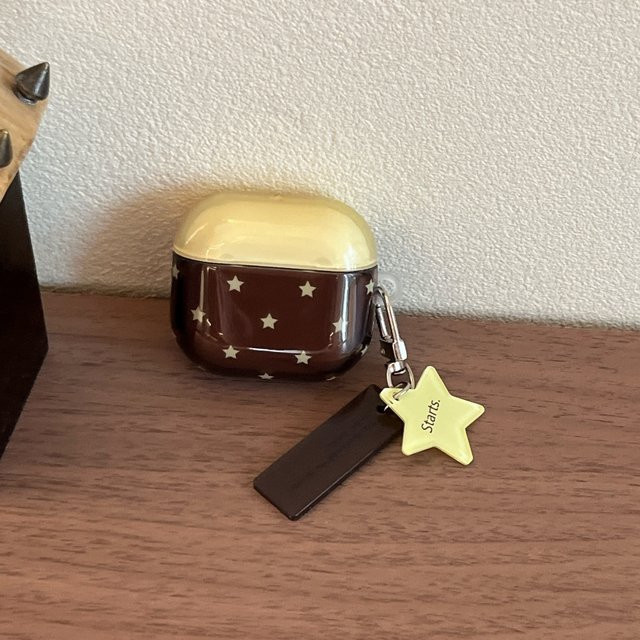 Kontrastierender Farbstern AirPods Pro 3 Schutzhülle mit Aufhängung für Apple - Bild 1
