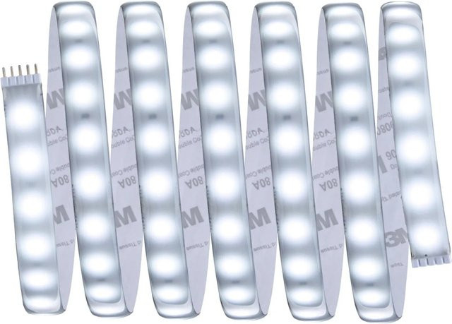 Paulmann MaxLED 500 LED-Streifen Silber, 2,5 m, 15W, Tageslichtweiß, IP44 geschützt - Bild 1