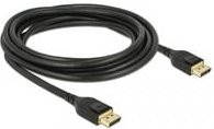 Delock DisplayPort Kabel 1.4 mit 8K Unterstützung, DisplayPort auf DisplayPort, Schwarz, Länge: 3 m - Bild 1
