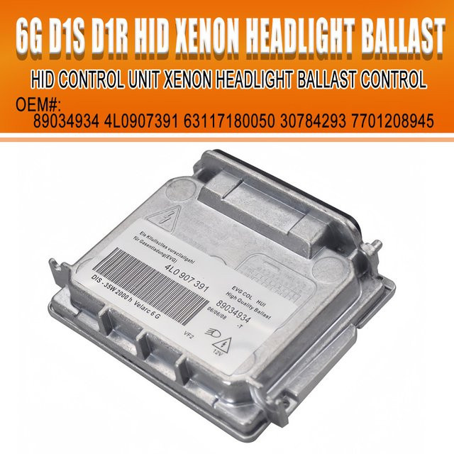 Malcayang 6G D1S Xenon-Scheinwerfer-Vorschaltgerät für BMW 1er Serie 2007-2010, Farbe: Silber - Bild 1