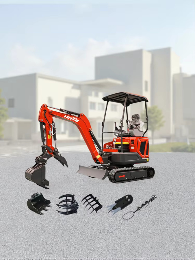 LEITE Mini-Bagger Diesel mit Euro 5 Standard für den Heimgebrauch 1,6 Tonnen - Bild 5