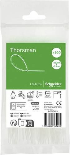 Schneider Electric IMT46403 Kabelbinder 100 Stück - Bild 1