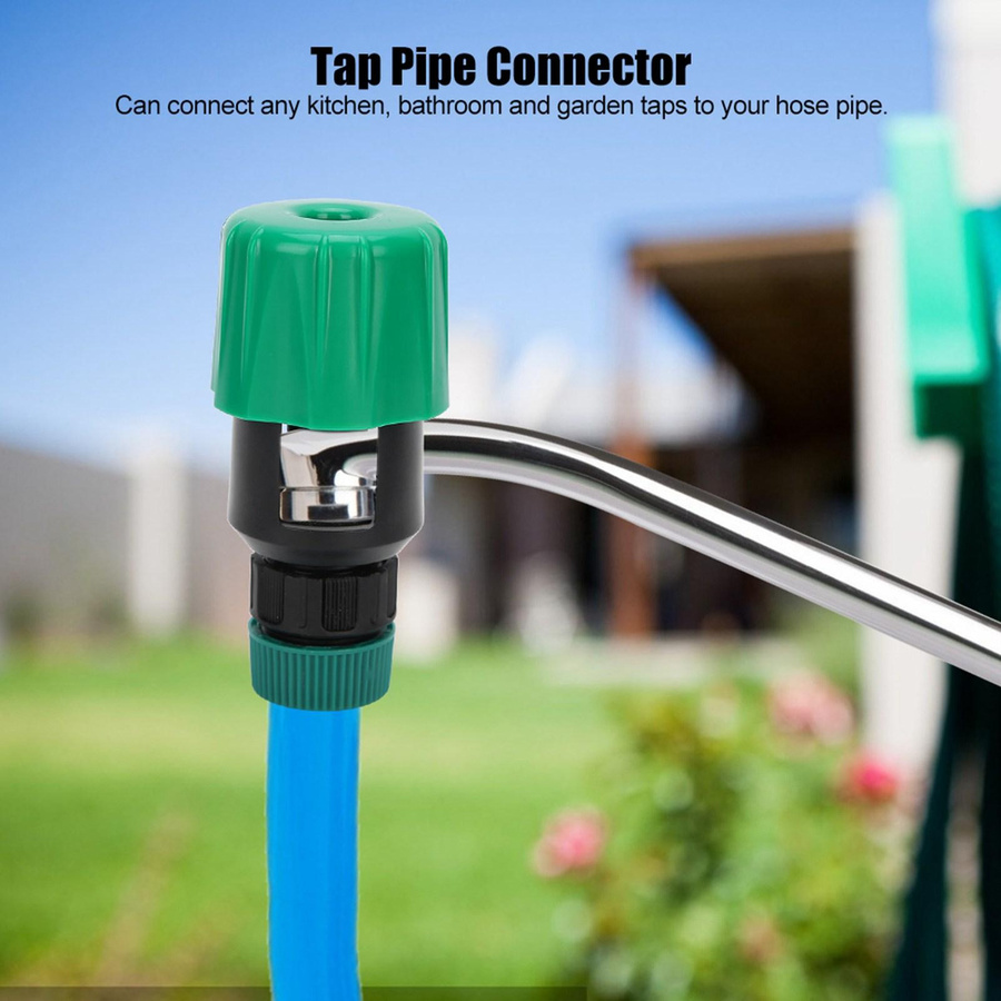 KaiSai Universeller Wasserhahn Schlauchanschluss Adapter für Garten und Küchenarmatur in Grün - Bild 6