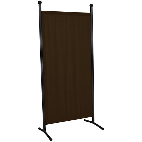 Sichtschutz Paravent von ANGERER FREIZEITMÖBEL aus Stahl und Polycarbonat in Braun, H x B: 178 x 82 cm - Bild 2