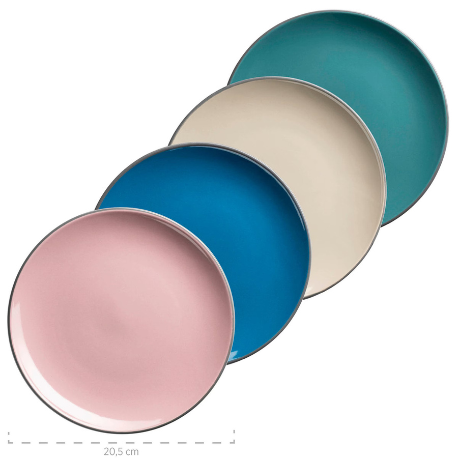 Mäser Kombiservice Maila aus Steinzeug in Multicolour - Bild 2