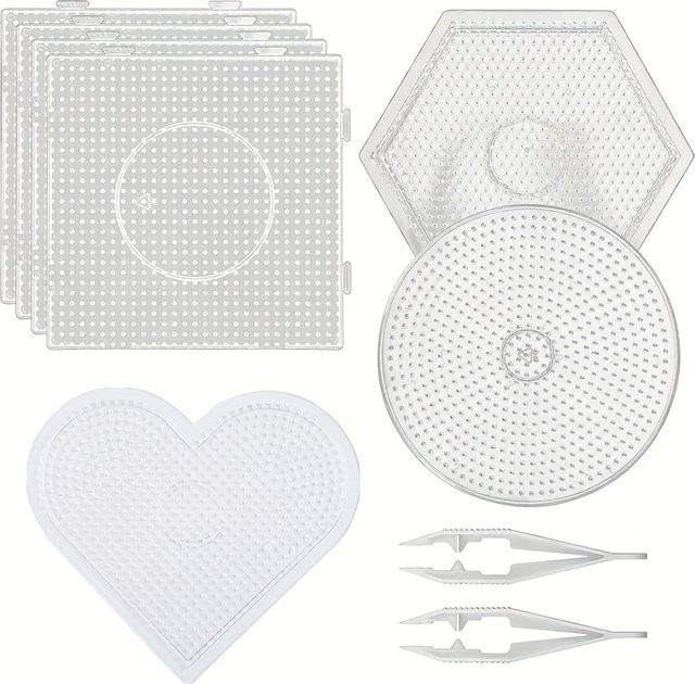 Hama-Perlen, Bastelperlen, Set / Bundle, Bunt / Mehrfarbig, Kunststoff - Bild 1