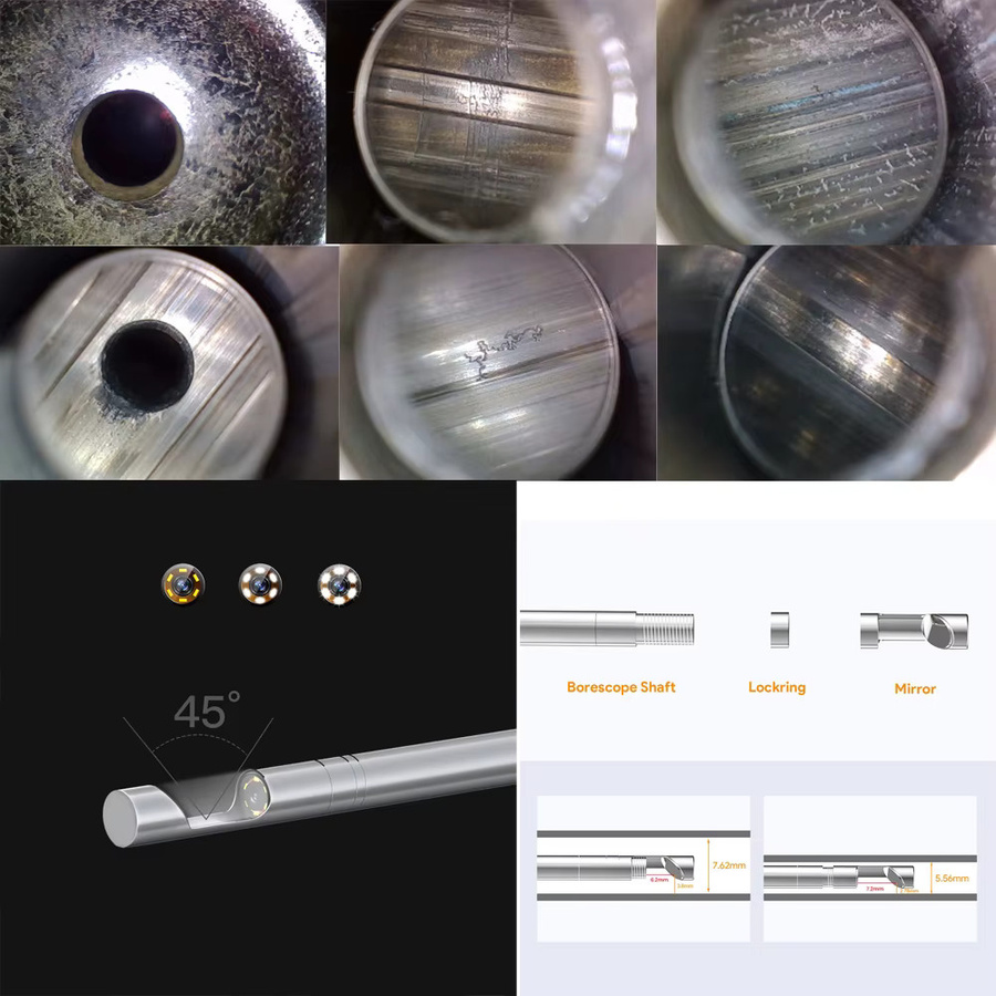 Teslong NTG100 Gewehr-Endoskopkamera mit 5 mm Durchmesser als digitales Jagd-Reinigungsfernrohr für Kaliber über 20 - Bild 4