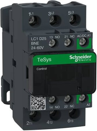 Schneider Electric LC1D25BNE Leistungsschütz in Grau - Bild 1
