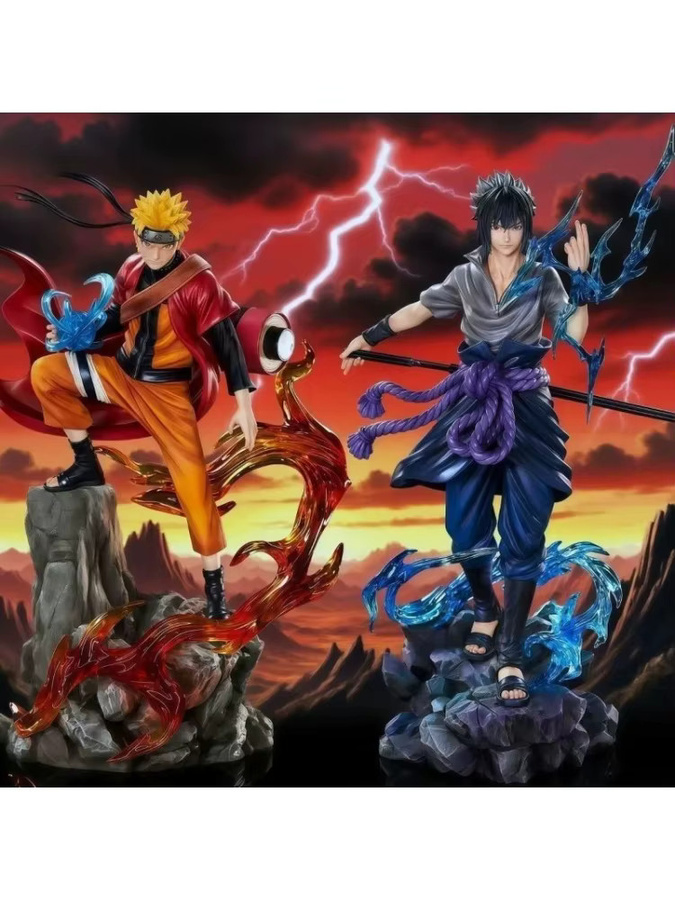 Bandai Naruto Uzumaki Naruto Uchiha Sasuke Actionfigur, Einzelfigur, Bunt / Mehrfarbig - Bild 5