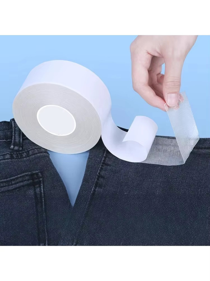 Bügelfreies Saumband für Hosen in Weiß aus Kunststoff für DIY-Schneiderei und Vorhänge - Bild 5