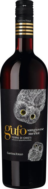 Cantina Tollo Gufo Sangiovese Merlot Rotwein, Abruzzen, 2024, trocken, 0,75 l - Bild 1