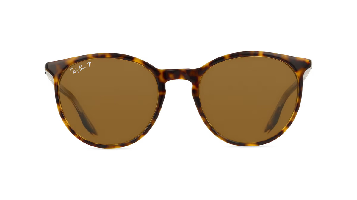 Ray-Ban RB2204 Sonnenbrille Panto, Vollrand, Acetat, Unisex, braun - Bild 1