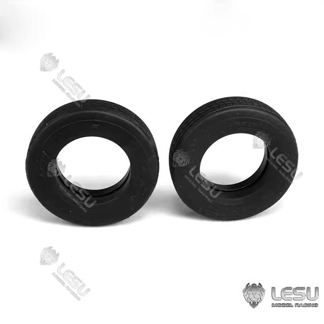 LESU Kleiner LKW-Reifen S-1287-1, 1:14, Gummireifen - Bild 1