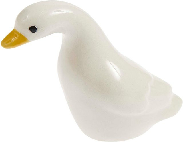 Rico Design Keramik Gans stehend weiß - Bild 1