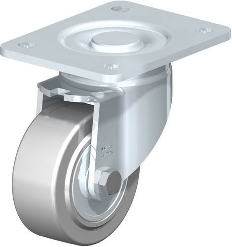 Blickle Lenkrolle LH-SVS 100K-3 in Blau und Silber mit 100 mm Rad-Durchmesser und 700 kg Tragfähigkeit - Bild 1