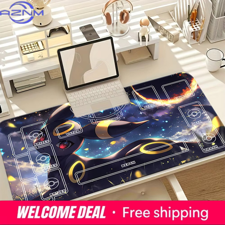 Potdemiel Starry Night Umbreon Pokemon TCG Spielmatte, rutschfest - Bild 3